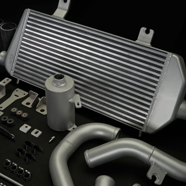 fine craftsmenship on intercooler upgrade for 100 series landcruiser with 1HD-FTE engine