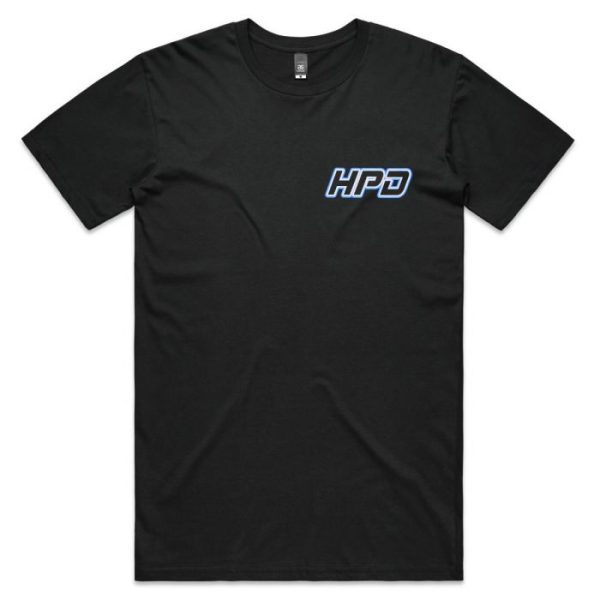 hpd tee black  front 13 600x600