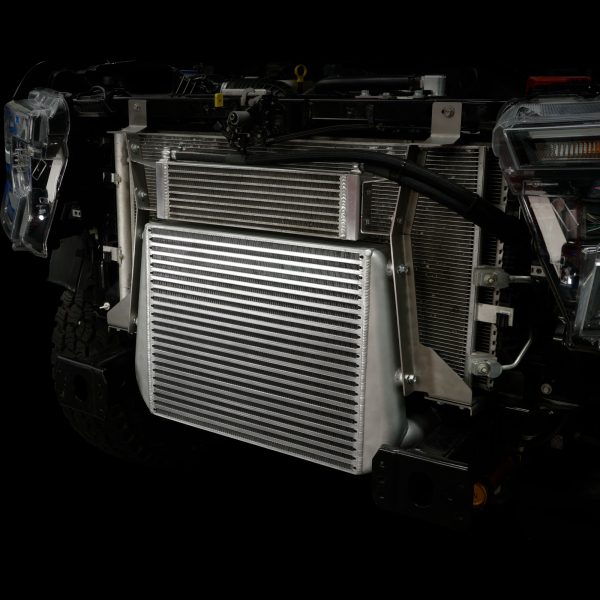 Intercooler & transcooler installed on Next Gen Ranger V6 Diesel